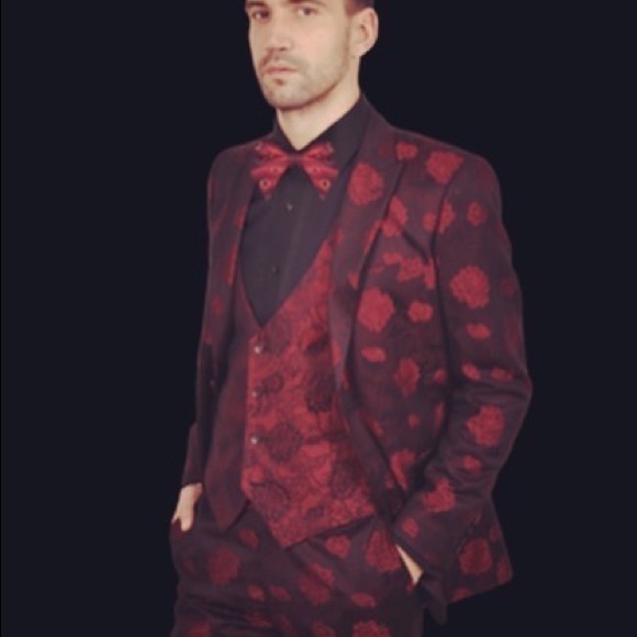 Blazer vest and pants 3pc suit - Picture 2 of 3